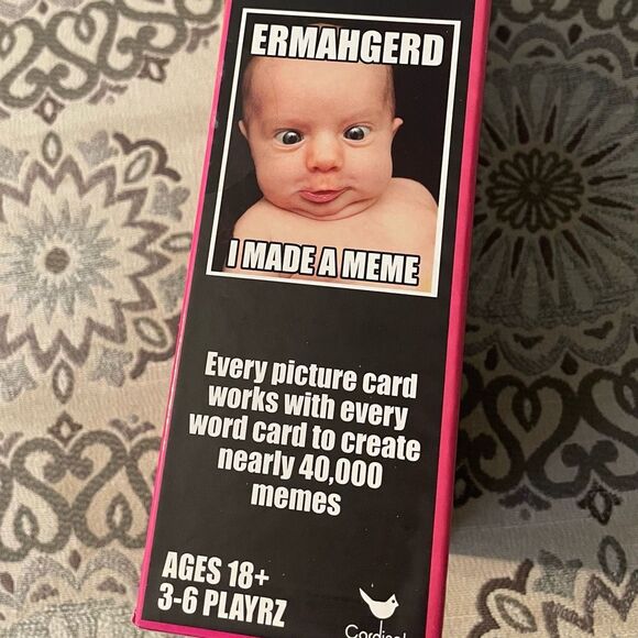 ☀️SOLD☀️NWT Meme The Game Adult 18+ Party Board Game - Picture 3 of 4